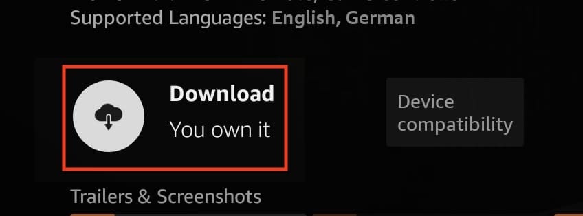 installing downloader app.