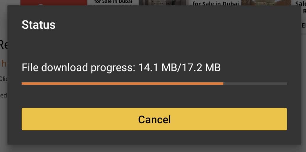 tivimate is being installed on amazon fire tv stick