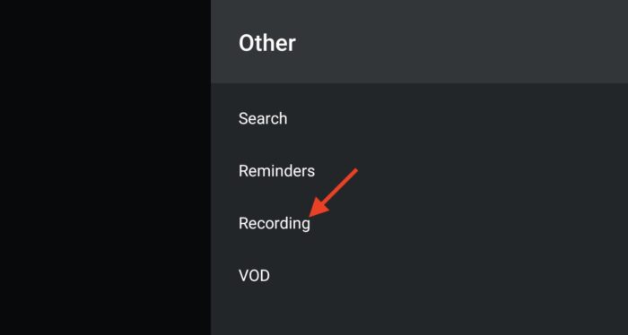 clicking recording