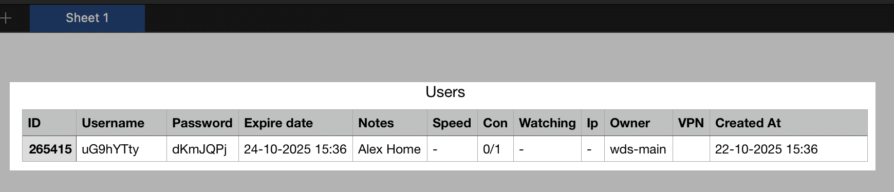 streaming line data downloaded and show on a csv file