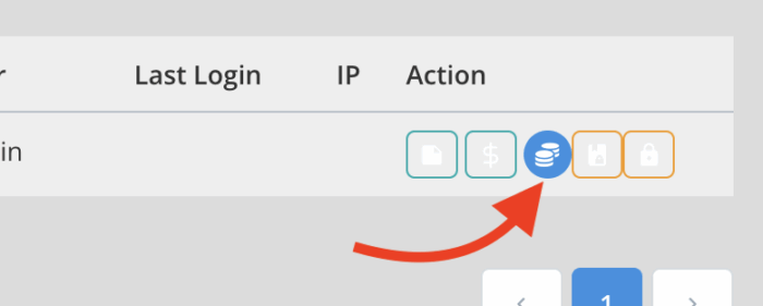 clicking make profit button